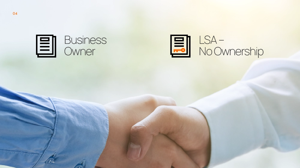 Local Service Agent (LSA) Model for Professional Licenses