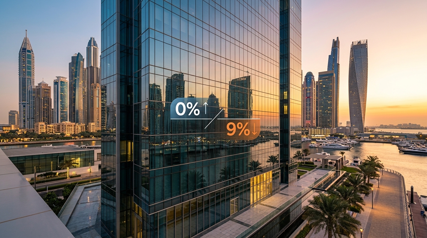 why uae freezone company losing 0pct tax status